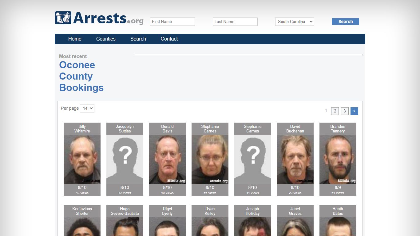 Oconee County Arrests and Inmate Search